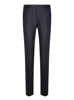 Incotex Ivory | Incotex Straight-Leg Wool Pants,商家Cettire,价格¥3250