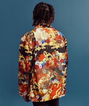 Reason Clothing | King Of Kings Allover Print Full Zip Collar Jacket商品图片,4.2折×额外8折, 额外八折