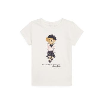 Ralph Lauren | Baby Girls Polo Bear Short Sleeve Jersey T-shirt商品图片,