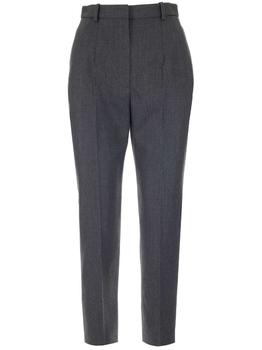 Alexander McQueen | Alexander Mcqueen Women's  Grey Other Materials Pants商品图片,7.2折