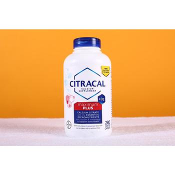 商品美国直邮Bayer拜耳Citracal美信钙中老年柠檬酸钙VD肠溶型280粒图片
