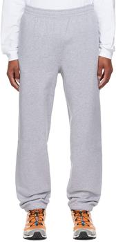 stussy裤子, STUSSY | Gray Cotton Lounge Pants商品图片 