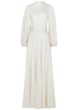 ROKSANDA, ROKSANDA | Amaranita ivory silk-satin gown商品图片 满$1享9折, 满折