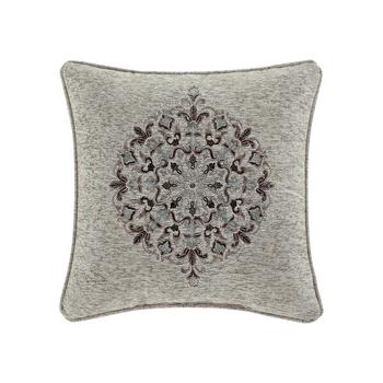 商品J Queen New York | Tiana Tufted Decorative Pillow, 15" Round,商家Macy's,价格¥537图片