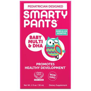 商品SmartyPants | Baby Multi & DHA Liquid,商家Walgreens,价格¥109图片