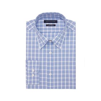 Tommy Hilfiger | Men's Th Tech No-Tuck Slim Fit Stretch Dress Shirt商品图片,4.4折