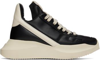 Rick Owens | Black Geo Geth Sneakers商品图片,独家减免邮费