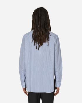 Triple Collar Shirt White / Blue Stripe – On Sale Now with Up to