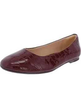 Clarks | Pure2 Pump Womens Leather Embossed Ballet Flats 2.3折