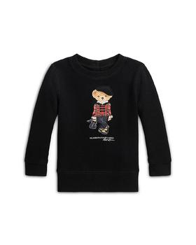 商品Ralph Lauren | Girls' Polo Bear Graphic Fleece Sweatshirt - Baby,商家Bloomingdale's,价格¥449图片