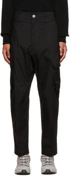 Stone Island | Black Patch Cargo Pants商品图片,