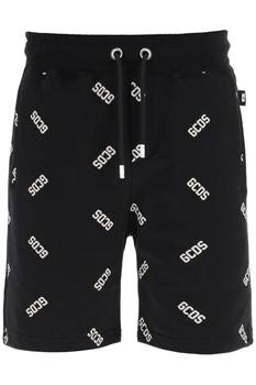 GCDS | SHORT SWEATPANTS WITH MONOGRAM商品图片,5折×额外7折, 额外七折
