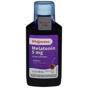 Walgreens | Melatonin 5 mg Liquid Natural Cherry,商家Walgreens,价格¥74