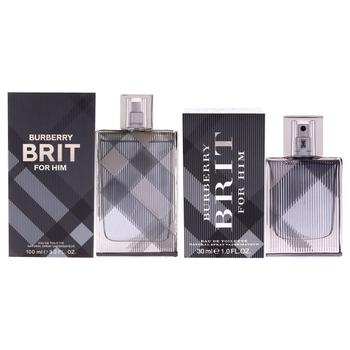 巴宝莉香水是什么牌子, Burberry | Mens Burberry Brit Kit Gift Set Fragrances 843711373311商品图片 5.3折