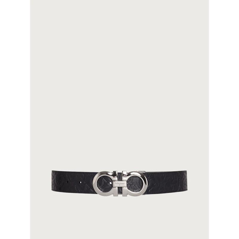 春装菲拉格慕腰带, Salvatore Ferragamo | SALVATORE FERRAGAMO 黑色男士腰带 675542-724127商品图片 独家减免邮费