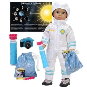 Teamson | Sophia’s 8 Piece Smithsonian Astronaut Accessories for 18" Dolls, Multicolor,商家Premium Outlets,价格¥260