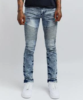 Reason Clothing | Wright Acid Wash Skim Fit Denim Jeans 2.5折