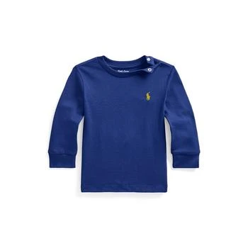 Ralph Lauren | Baby Boys Cotton Jersey Long Sleeve T Shirt 额外7折, 额外七折