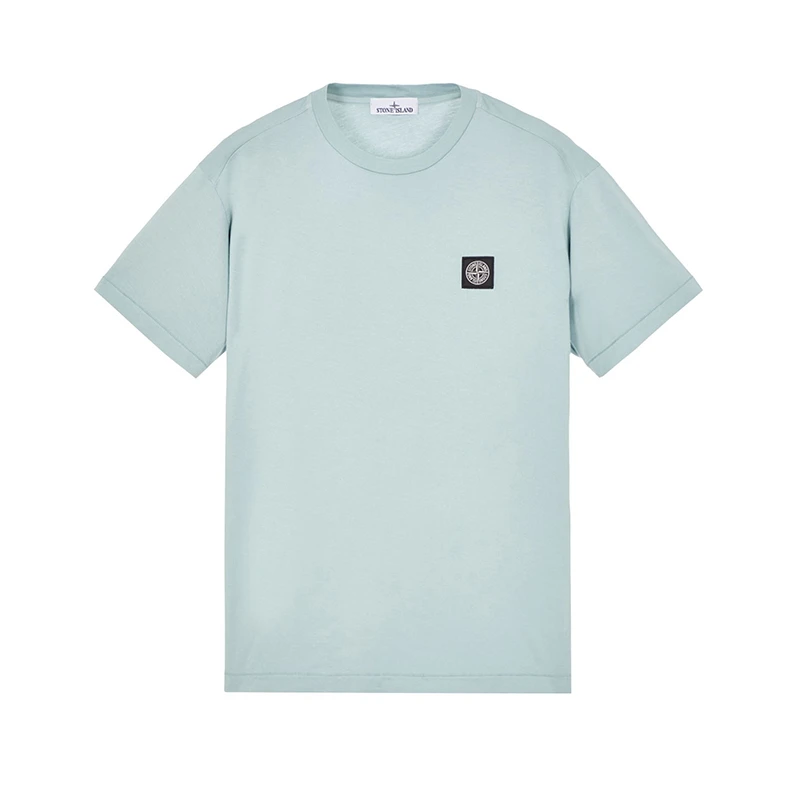 推荐STONE ISLAND 男女同款纯棉饰有贴片图案圆领T恤（6色可选）商品