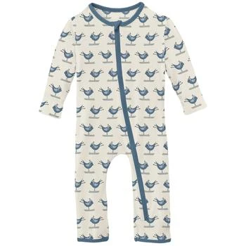 KicKee Pants | Print Coverall with Two-Way Zipper (Infant) 独家减免邮费