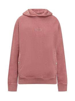 Woolrich | Woolrich Logo Embroidered Long-Sleeved Hoodie商品图片,6.7折起