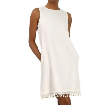 推荐Max Mara Ladies Canada Natural Linen And Cotton Dress, Brand Size 38 (US Size 4)商品