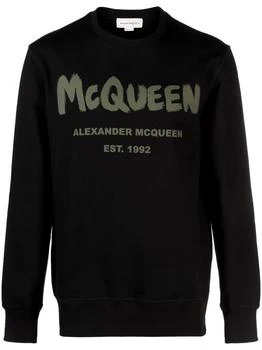 Alexander McQueen | Alexander McQueen `Graffiti` Print Sweatshirt 