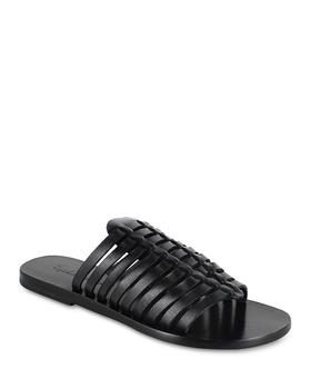 推荐Women's Talula Multi Strap Leather Slide Sandals商品