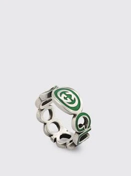 GG Gucci ring in enamelled silver