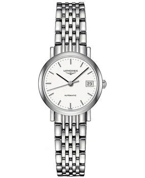 Longines | Longines Elegant Automatic White Dial Stainless Steel  Women's Watch L4.309.4.12.6 7.8折, 独家减免邮费