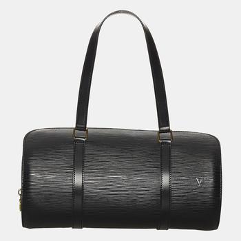 lv洗漱包, Louis Vuitton | Louis Vuitton Black Epi Soufflot商品图片 5折