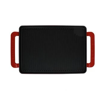 Chasseur | French Enameled Cast Iron 14" Rectangular Grill,商家Macy's,价格¥1442