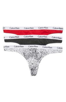 商品Calvin Klein | Logo Assorted Thongs - Pack of 3,商家Nordstrom Rack,价格¥146图片