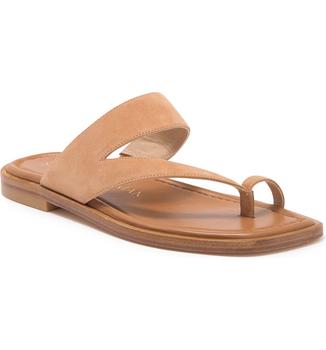 Stuart Weitzman | Lyla Flat Slide Sandal商品图片,3折