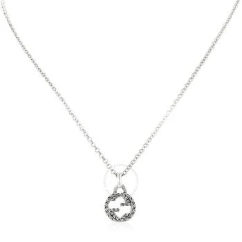 Gucci | Ladies GG Sterling Silver Necklace,商家Jomashop,价格¥1750