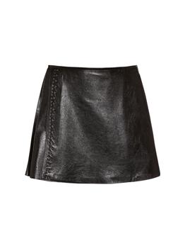 推荐Faux Leather Skirt商品