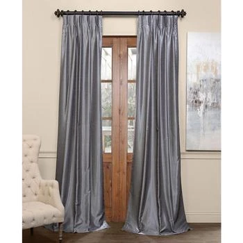 Exclusive Fabrics & Furnishings | Vintage Textured Blackout Pleated Panel,商家Macy's,价格¥1291