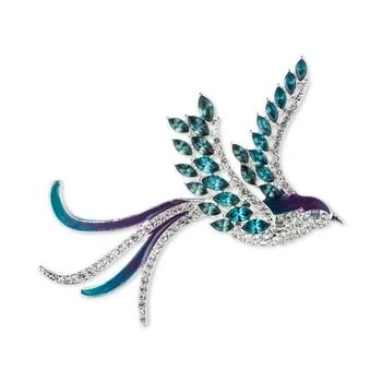 推荐Gold-Tone Crystal Bird Pin, Created for Macy's商品