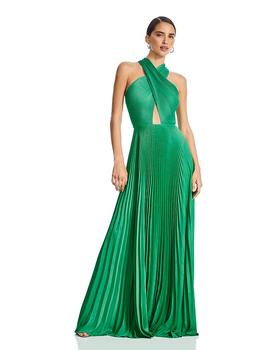 A.L.C., A.L.C. | Athena Pleated Cutout Gown - 150th Anniversary Exclusive商品图片 