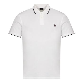 Paul Smith | Paul Smith Tipped Zebra Polo Shirt - White商品图片,