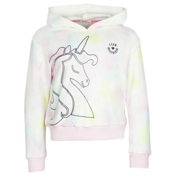 推荐Multicoloured Pastel Unicorn Motif Hoodie商品