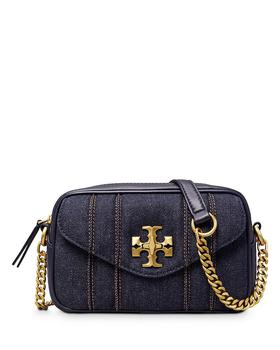 tory burch tote, Tory Burch | Kira Denim Mini Camera Bag商品图片 7折