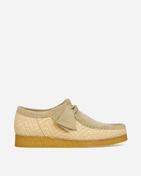 clarks女鞋价格, Clarks | Wallabee Natural Int Shoes Beige商品图片 5.4折×额外8.6折, 额外八六折
