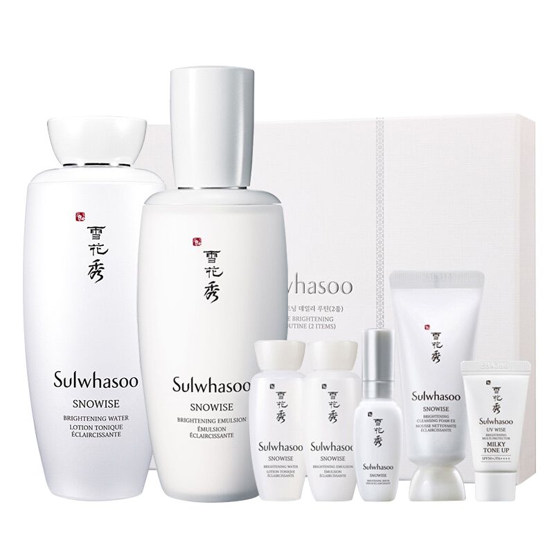 Sulwhasoo | 雪花秀 滋晶雪滢美白水乳套装 淡斑补水 保湿改善 匀净焕亮商品图片,2件9.5折, 包邮包税, 满折