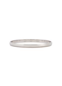 kate spade连衣裙, Kate Spade | Idiom rhodium-plated bangle商品图片 额外9折, 额外九折