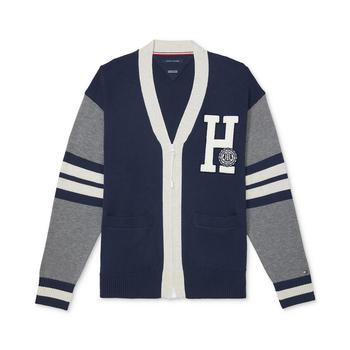 Tommy Hilfiger | Men's Adaptive Mike Varsity Cardigan商品图片,6折, 独家减免邮费