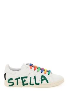 推荐Stella mccartney stan smith stella sneakers with graffiti logo商品