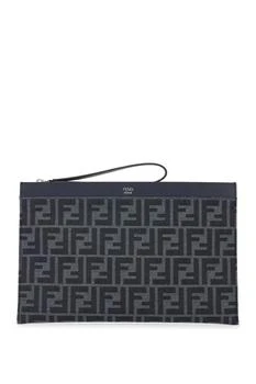 Fendi | ff jacquard medium flat pouch,商家Beyond Italy Style,价格¥2413