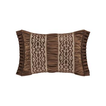 商品J Queen New York | Surano Embellished Decorative Pillow, 20" x 20",商家Macy's,价格¥537图片