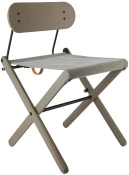 departo | Brown Folding Chair,商家Ssense US,价格¥2655